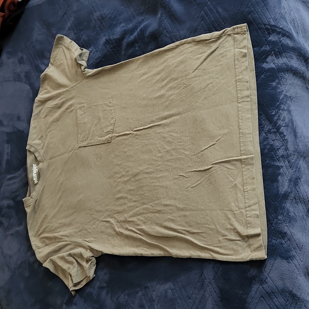 Men's Green Wrangler Shirt